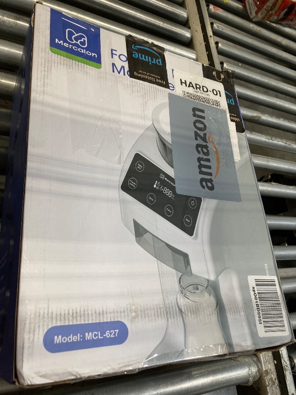 Photo 1 of Mercalon Instant Formula Maker, Fast and Customizable Formula Dispenser Machine with Accurate Temperature Control for Baby, Automatic Powder Blending for All Brands of Bottles and Formula, White