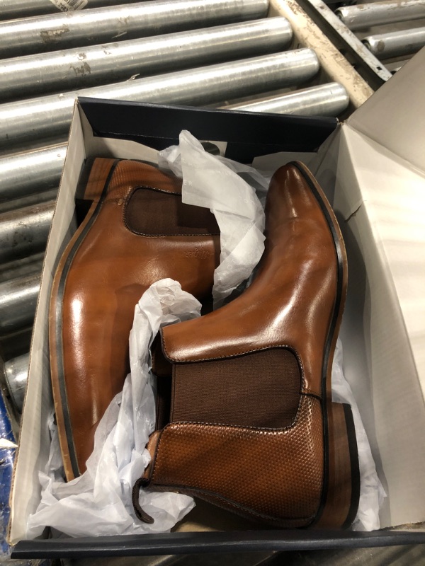 Photo 1 of **USED**  Tommy Hilfiger Mens Sesame Boot Medium Brown Burnished 8M