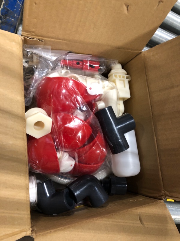 Photo 1 of Complete Set Pipeline Automatic Chicken Watering System, 1/2" PVC Tee Fittings & PVC Pipe & Garden Hose, Chicken Water Cups, Poultry Waterer, Automatic Chicken Waterer, Chicken Nipple Waterer