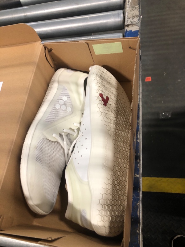 Photo 3 of **like new**Vivobarefoot Primus Lite III, Mens Vegan Light Breathable Shoe with Barefoot Sole Bright White