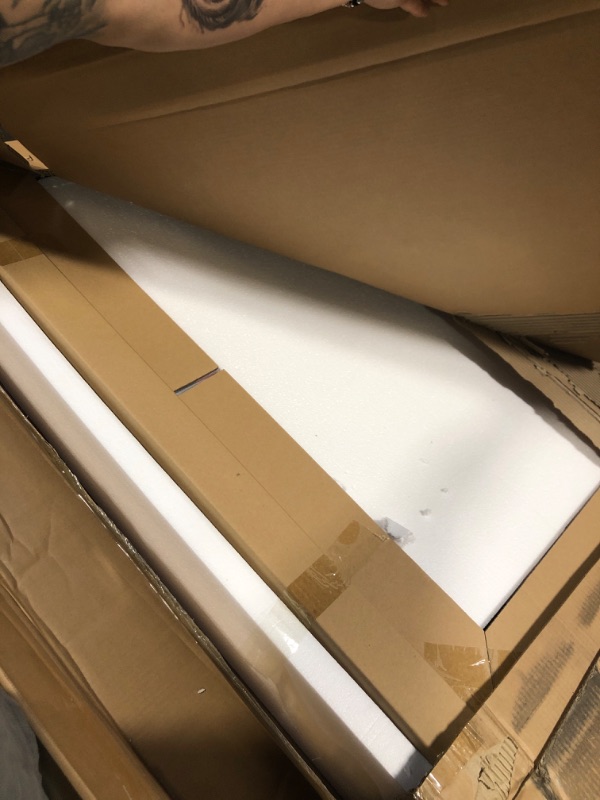 Photo 1 of GoSports 7 ft Billiards Table - Portable Pool Table - Includes Full Set of Balls, 2 Cue Sticks, Chalk, and Felt Brush - Black, Red**really large item, will need truck or trailer**