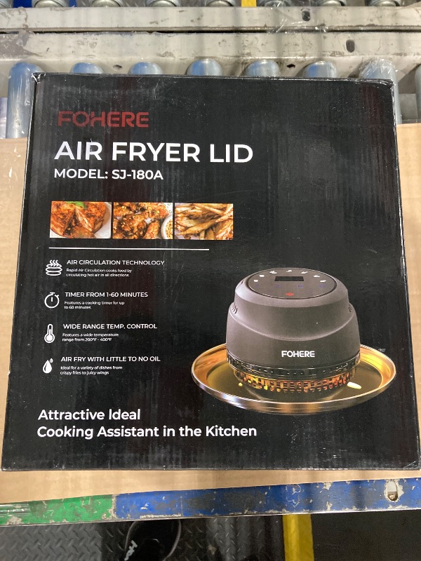 Photo 1 of Air Fryer Lid for Instant Pot 6Qt/8Qt, 7 in 1 with LED Touchscreen, Turn Your Pressure Cooker Into Air Fryer in Seconds, Air Fryer Accessories and Recipe Cookbook Included