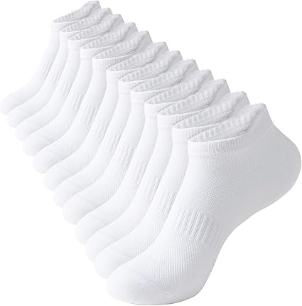 Photo 1 of 
ACCFOD Womens Ankle Socks Athletic Running Low Cut Socks With Tab 6 Pairs