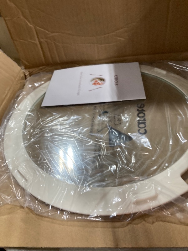 Photo 1 of ***missing pot lid*** CAROTE 16pcs Pots and Pans Set, Nonstick Cookware Set Detachable Handle, Induction Kitchen Cookware Sets Non Stick with Removable Handle, RV Cookware Set, Oven Safe, Frying Pan Set