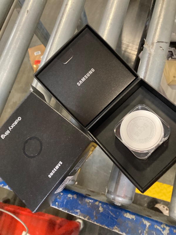 Photo 1 of **USED**SAMSUNG Galaxy Ring, AI Smart Ring, Size First w/Sizing Kit, No App Subscription, Fitness Monitor, Sleep Tracker, Up to 7-Day Battery, Size 8, Titanium Black [US Version, 1Yr Manufacturer Warranty]