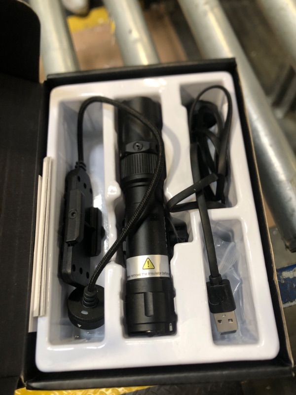 Photo 1 of 2500 Lumen Aircraft-Grade Aluminum Tactical Flashlight, 2.5Hours Long Runtime LED Weapon Lights, Rifle Light Laser Combo, Picatinny Rifle Flashlight with Momentary Strobe Function & Remote Switch