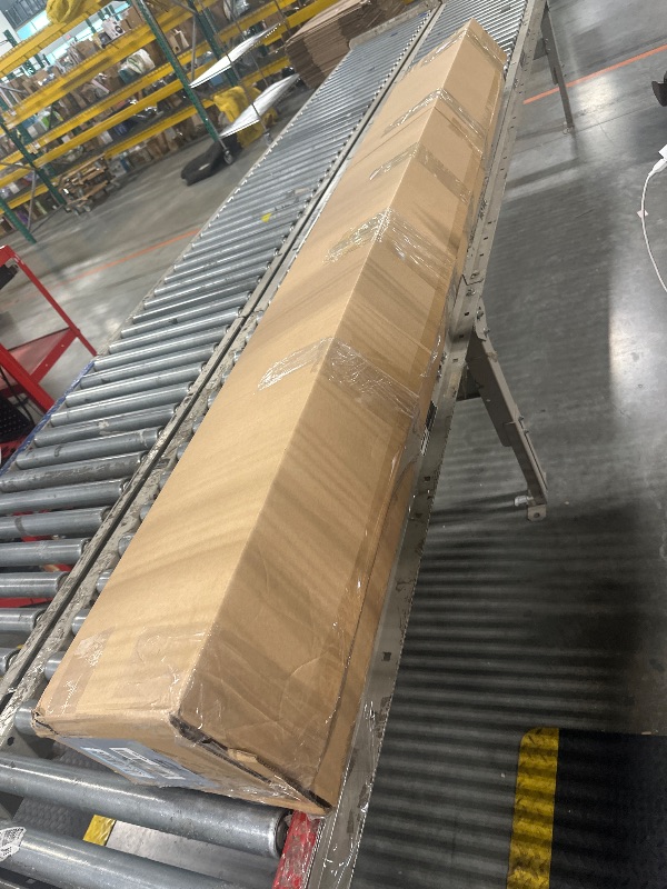 Photo 1 of ***TWIN SIZE***Bme Dinkee single beds without headboard, acacia wood platform, slatted support, Japanese structure, without box spring, easy assembly, minimalist, modern and bohemian style, caramel color