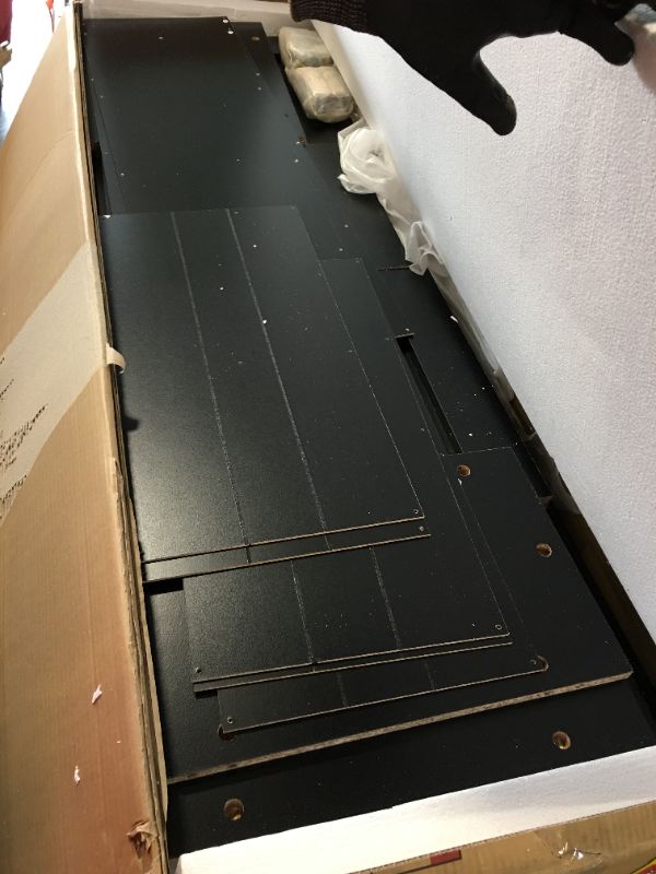 Photo 1 of ***BOX 2 of 2, missing BOX 1 of 2*** Modern Hall Tree with Wide Storage Seating Bench