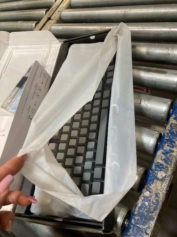 Photo 1 of AULA S98 Pro Wireless Mechanical Keyboard with Screen & Knob,2.4GHz/USB-C/BT5.0 Gasket Hot Swappable Creamy Keyboard,Pre-lubed Linear Switches,Side Printed PBT Keycaps,RGB Backlit Gaming Keyboard