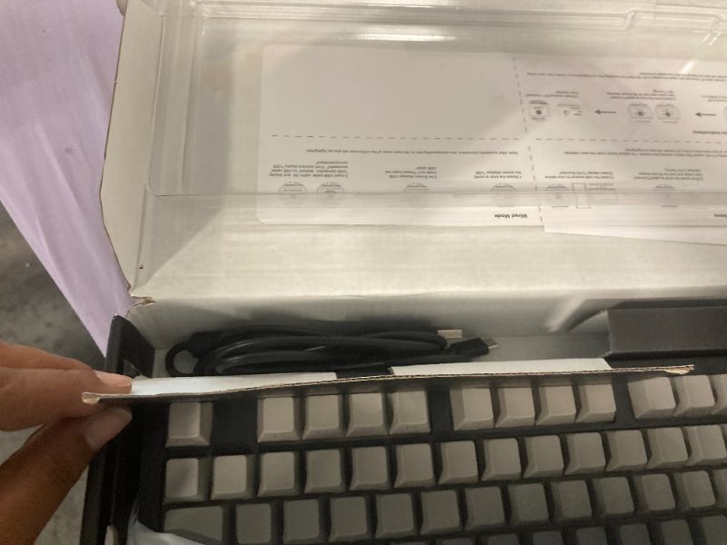 Photo 1 of AULA S98 Pro Wireless Mechanical Keyboard with Screen & Knob,2.4GHz/USB-C/BT5.0 Gasket Hot Swappable Creamy Keyboard,Pre-lubed Linear Switches,Side Printed PBT Keycaps,RGB Backlit Gaming Keyboard