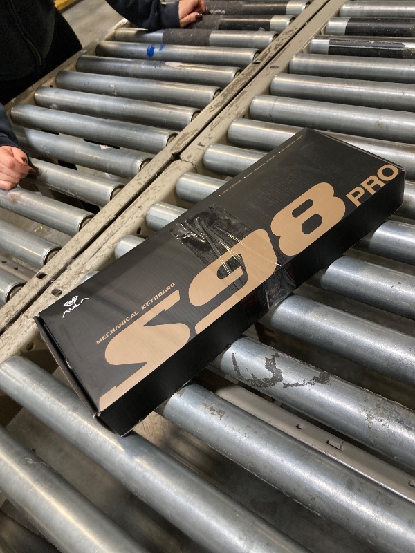 Photo 1 of AULA S98 Pro Wireless Mechanical Keyboard with Screen & Knob,2.4GHz/USB-C/BT5.0 Gasket Hot Swappable Creamy Keyboard,Pre-lubed Linear Switches,Side Printed PBT Keycaps,RGB Backlit Gaming Keyboard