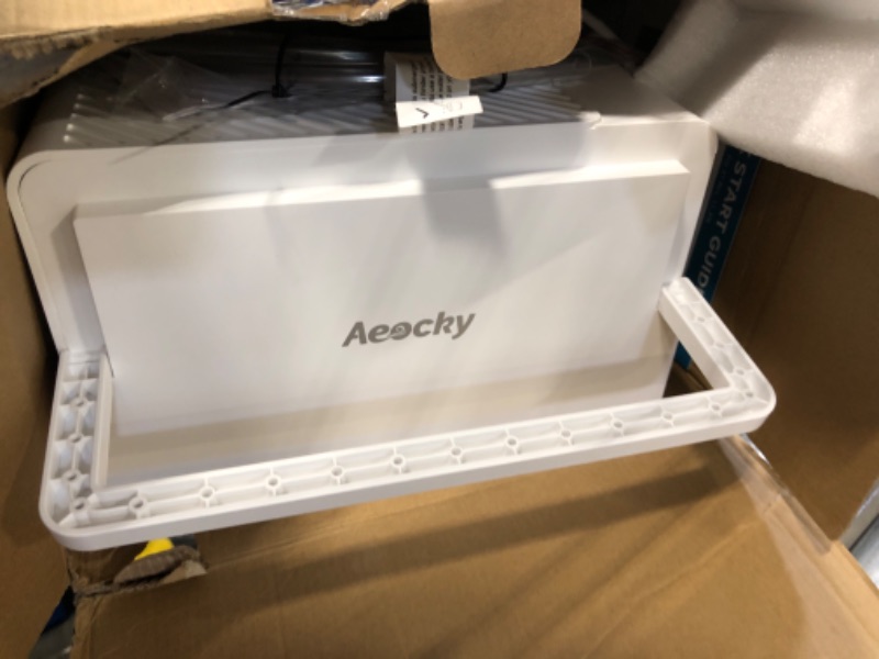 Photo 1 of 1200 sq.ft Rotary Dehumidifier AEOCKY 10 Pint Dehumidifier for Bedroom with Drain Hose,Never Frost,Ultra Quiet Small Portable Desiccant Dehumidifiers for Basement, Home, Bathroom, RV