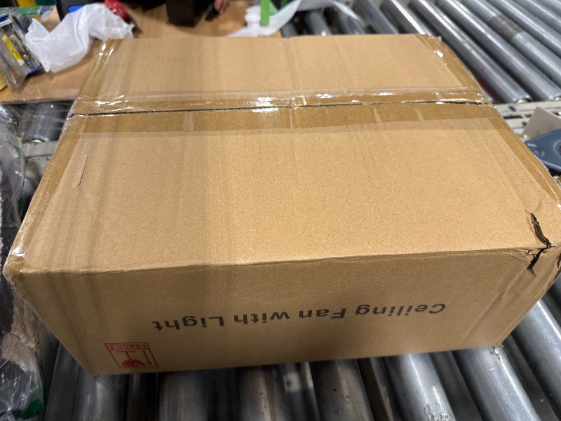 Photo 1 of ZHMDJDSH Ceiling Fan with Light Remote Control, 30" White Flower Ceiling Fan with Lights, Low Profile Flush Mount Ceiling Fan for Kitchen Bedroom Living Room