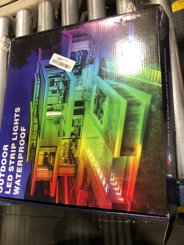 Photo 1 of vimeepro 400ft Outdoor Waterproof Led Strip Light,IP68 Waterproof Led RGB Light with IR Remote&App Control,Music Sync and Color Changing LED Rope Light for Bedroom,Roof,Pool,Balcony?2 Rolls of 200ft?