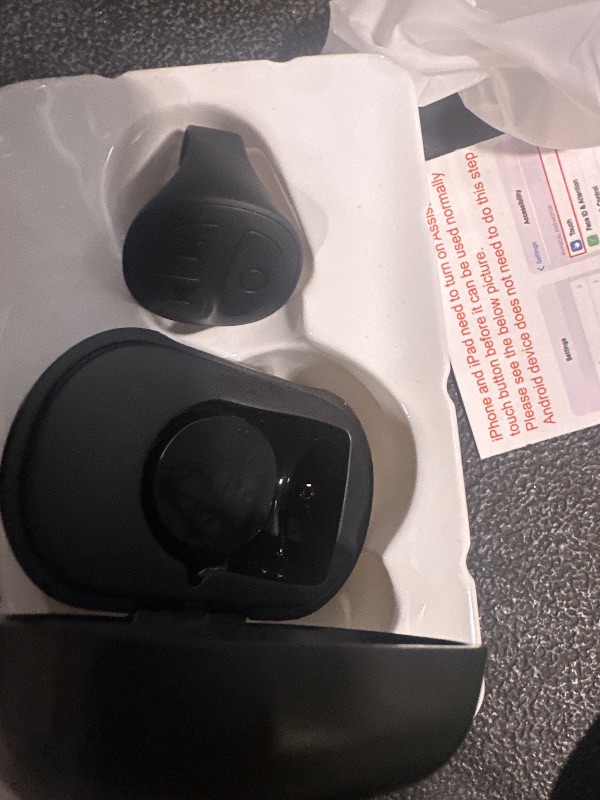 Photo 1 of STDFORU TikTok Scrolling Ring Bluetooth Camera Remote Control Scroller Ring Auto Clicker for Live TIK Tok Scrolling Ring for iPhone Android (Graphite Black)