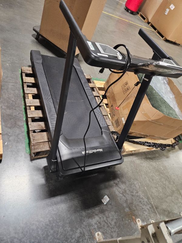 Photo 1 of **SIMILAR ITEM****USED/UNABLE TO TEST**
**MAY NEED TRUCK**
Folding Treadmill, Portable Electric Treadmill with LED Touch Screen, 12 Preset Programs, 2 Modes and Phone/Pad Holder, Compact Walking Jogging Running Machine for Home Office
