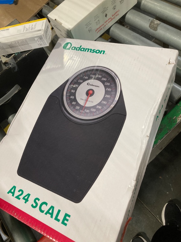 Photo 1 of Adamson A24 Scales for Body Weight - Up to 350 LB - New Version - Anti-Skid Rubber Surface Extra Large Numbers - High Precision Bathroom Scale Analog - Durable with 20-Year Assurance