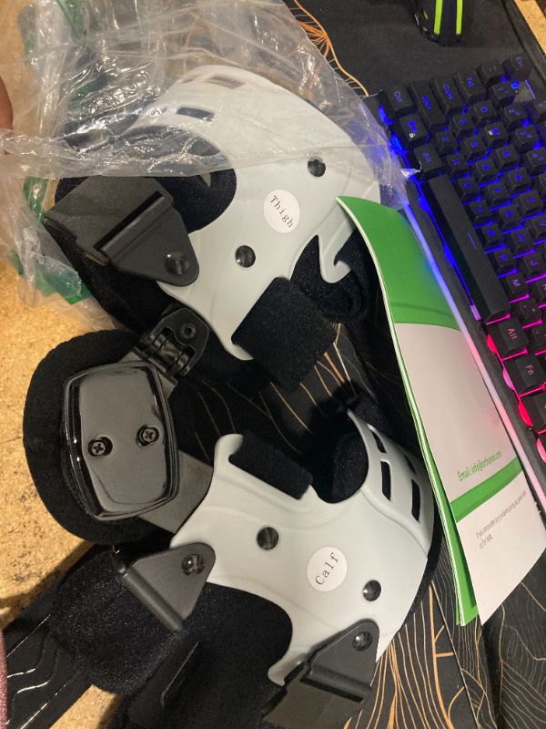 Photo 1 of Orthomen Unloader Knee Brace for Medial Knee Pain, Osteoarthritis, Premium OA Knee Brace Support for Cartilage Defect Repair, Avascular Necrosis, Tibial Plateau Fracture Inside Left
