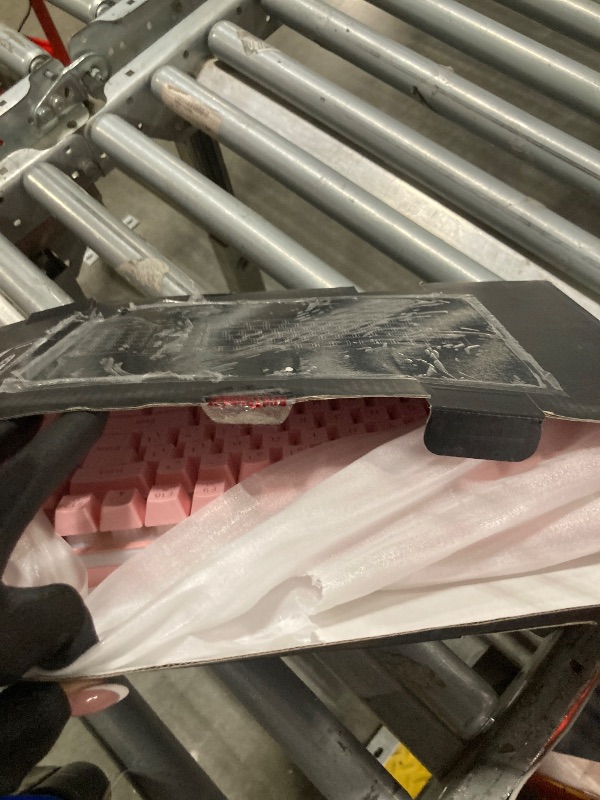 Photo 1 of RedThunder K10 Wireless Gaming Keyboard and Mouse Combo, LED Backlit Rechargeable 3800mAh Battery, Mechanical Feel Anti-ghosting Keyboard + 7D 3200DPI Mice for PC Gamer (Pink)