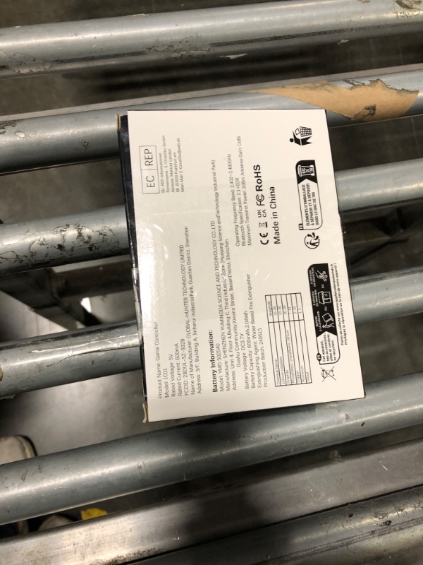 Photo 1 of VidPPluing Controller for Xbox, Xbox One, Xbox One X|S, Xbox Series X|S, 2.4GHz Wireless Controller with RGB Light, Turbo Function and Motion Sensor, Thumb Caps Included - Black