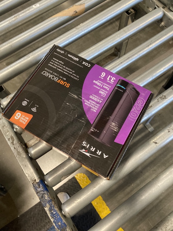 Photo 1 of ARRIS (G20) - Cable Modem Router Combo - Fast DOCSIS 3.1 Multi-Gigabit WiFi 6 (AX3000), Approved for Comcast Xfinity, Cox, Spectrum & More, 1.0 Gbps Max Speeds, Next-Generation Upload Optimized