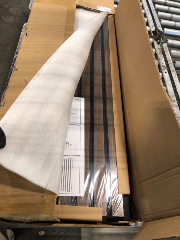 Photo 1 of 2-Pack Acoustic Wood Slat Panels - Soundproof Wall Paneling for Interior Decor