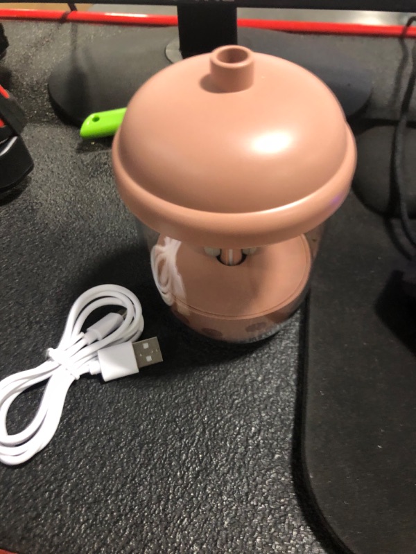 Photo 1 of 450ml Portable Humidifier, Mini Cool Mist Humidifier with Koala-Theme, USB Personal Humidifier Auto Shut-Off, Ultra-Quiet (Coffee)