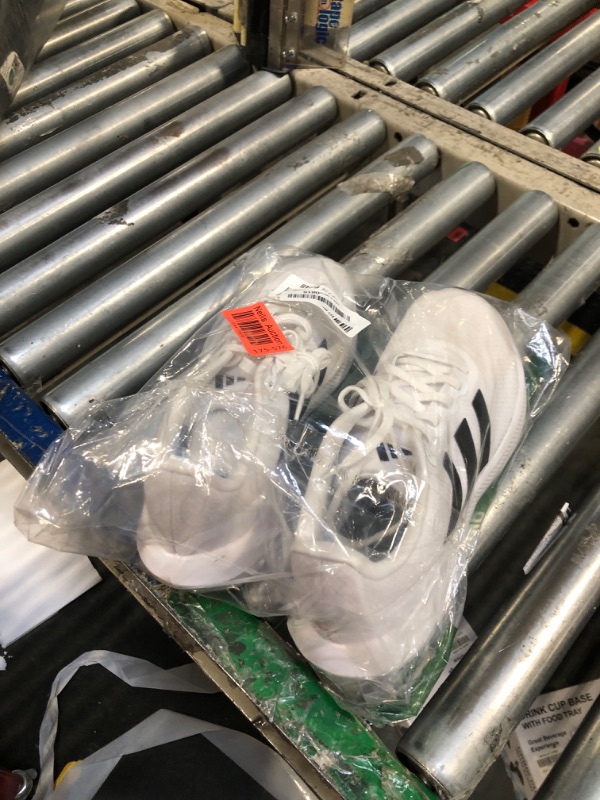 Photo 1 of adidas Men's Run Falcon 3.0 Shoe, White/Black/White, 9.5