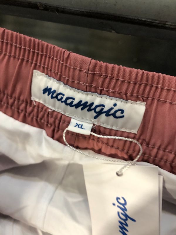 Photo 1 of ***XL SIZE*** maamgic Swim Trunks Men 2 in 1 Mens Bathing Suit 7 Inch Quick Dry Mens Swimming Trunks with Zipper Pockets