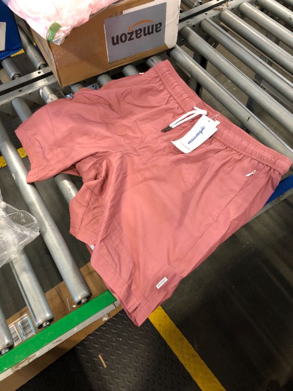 Photo 1 of ***XL SIZE*** maamgic Swim Trunks Men 2 in 1 Mens Bathing Suit 7 Inch Quick Dry Mens Swimming Trunks with Zipper Pockets