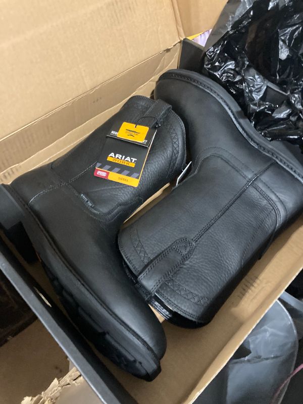 Photo 1 of Ariat Men's Sierra Work Boots Black (SIZE 11.5)           