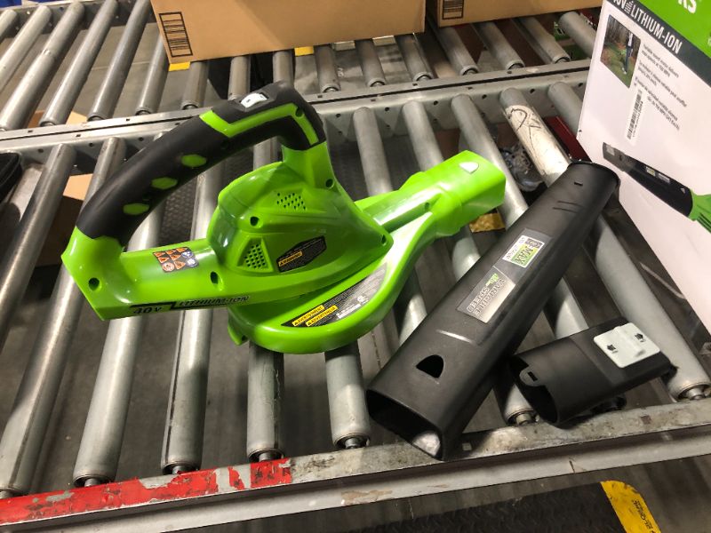 Photo 1 of ***only tool, unable test item*** Greenworks 40V (150 MPH / 130 CFM / 75+ Compatible Tools) Cordless Leaf Blower, Tool Only