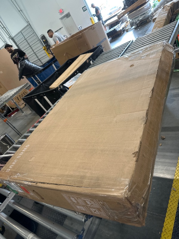 Photo 1 of SAMSUNG 50-Inch Class QLED 4K LS03D The Frame Series Quantum HDR Smart TV w/Dolby Atmos, Art Mode, Anti-Reflection, Customizable Frame, Slim Fit Wall Mount with Alexa Built-in (QN50LS03D, 2024 Model)