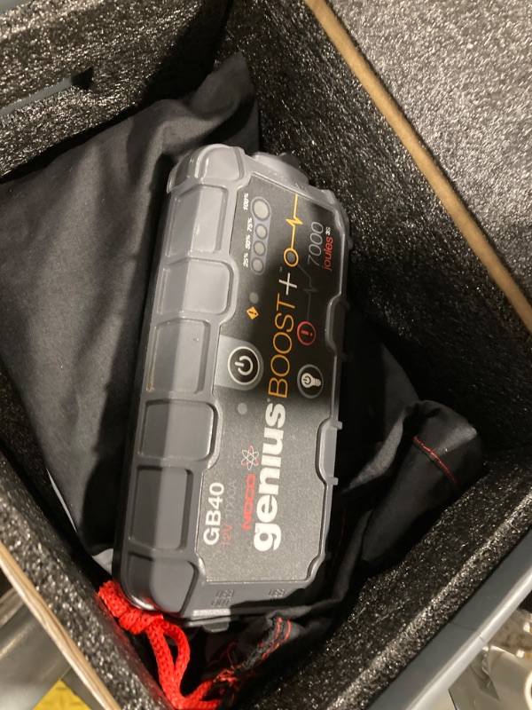 Photo 1 of NOCO Boost HD GB70 2000A UltraSafe Car Battery Jump Starter, 12V Battery Booster Pack, Jump Box, Portable Charger and Jumper Cables for 8.0L Gasoline and 6.0L Diesel Engines