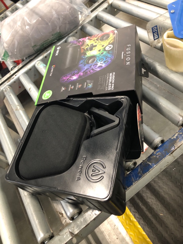 Photo 1 of PowerA FUSION Pro Wireless Controller for Xbox Series X|S with Lumectra, gamepad, wired video game controller, gaming controller, Officially Licensed for Xbox Series X|S and works on Xbox One and Windows 10/11