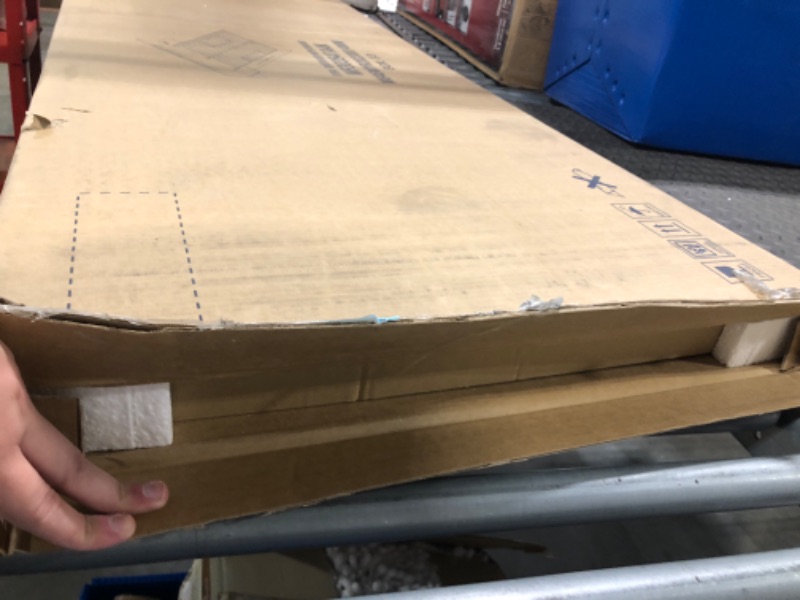Photo 1 of ***PARTIAL SET*** BOX 3/3***Jintop Queen Size Platform Bed with Headboard and Drawers,Bedroom Furniture Wooden Bed Frame,w/Shelves & USB Ports/Sockets,No Box Spring Needed,for Dorm,Apartment,White