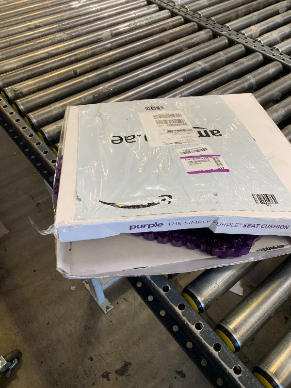 Photo 1 of Purple Simply Seat Cushion | Pressure Reducing Grid Designed for Ultimate Comfort | Designed for Cars and Travel | Made in The USA