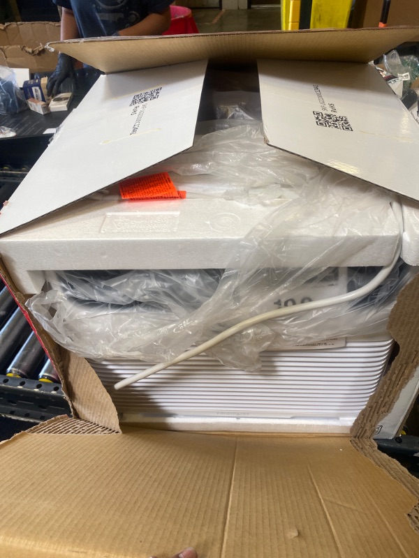 Photo 1 of Frigidaire 10,000 BTU Window Air Conditioner with Remote Control, Cools Up to 450 Sq. Ft., Quiet Operation, Eco Mode, 3 Fan Speeds, Auto Restart, White