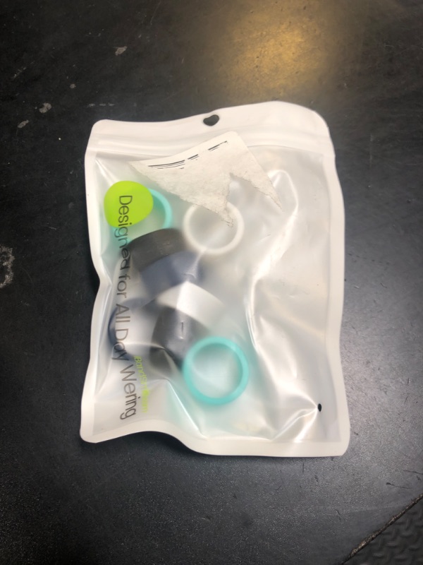 Photo 1 of NewJourney 8 Pack Protector Compatible with RingConn Gen 2/2 air/ 1, Oura Ring Gen 4/3 | Anti Scratch Elastic Silicone Cover for Working Out (S, 2 White/2 Teal/2 Black/2 Nightblue)