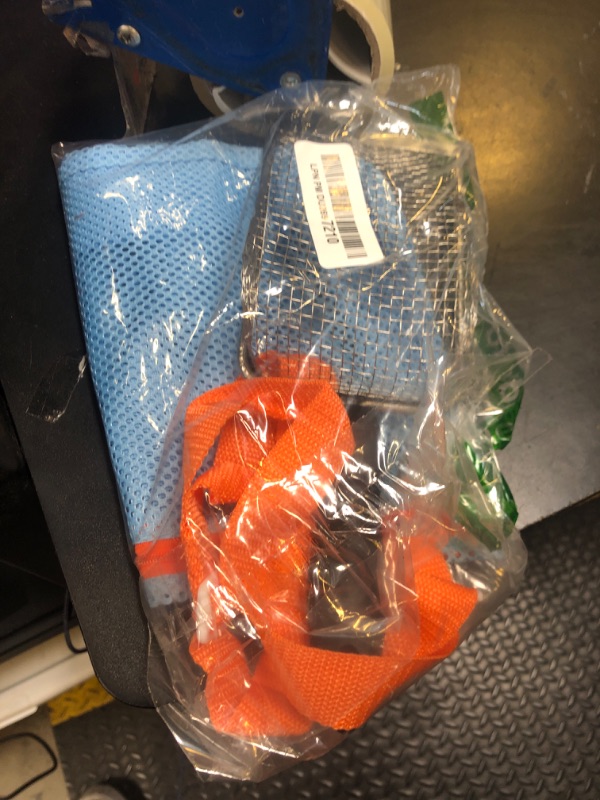 Photo 1 of Vodolo Beach Mesh Shovel with Mesh Beach Bag for Shell Collecting, Kids Filter Sand Scooper for Picking Up Shells, Shark Tooth Sifter Dipper for Boys and Girls, Toy