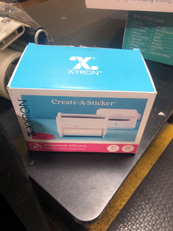 Photo 1 of Xyron Permanent Adhesive Refill for Create-a-Sticker XRN500, 5" x 20', Refill Cartridge (AT1505-20)