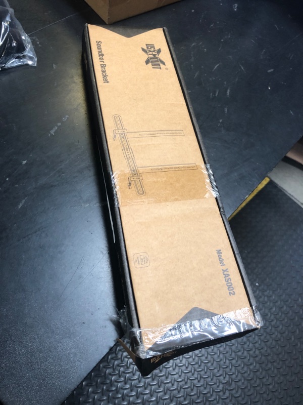 Photo 1 of USX MOUNT Universal Soundbar Mount, Sound Bar TV Bracket for Soundbar with Speaker, Fits 2 Installation Options, Removable No-Slip Base Holder Extends 3.46”-6.06”