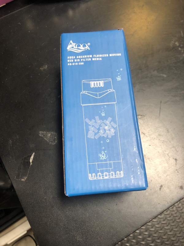 Photo 1 of AQQA Aquarium Fluidized Moving Bed Filter,Media Submersible Sponge Filter with Air Stone Ultra-Silence Dissolved Oxygen,Air Pump Accessories,for Fresh Water and Salt-Water (S 10-40 Gallon)