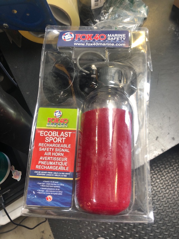 Photo 1 of Fox 40 Ecoblast Sport Rechargeable Signal Air Horn Boat Safety Sports Events Ozone Safe