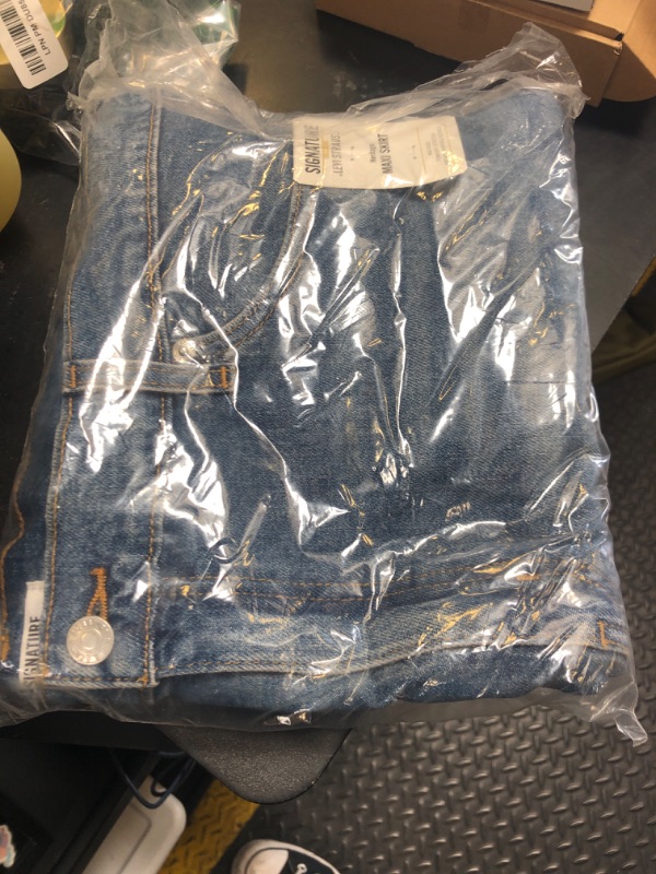 Photo 1 of Levi Strauss Signature Gold Women's Plus Size Heritage Maxi Skirt, to The Max 20 W 35