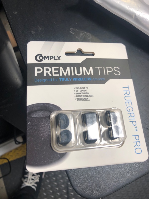 Photo 1 of Comply Memory Foam Replacement Earbud Tips for Bose QuietComfort, Ultra, II | Ultimate Comfort, Secure Fit, Superior Noise Isolation | Black, Medium (3 Pairs)