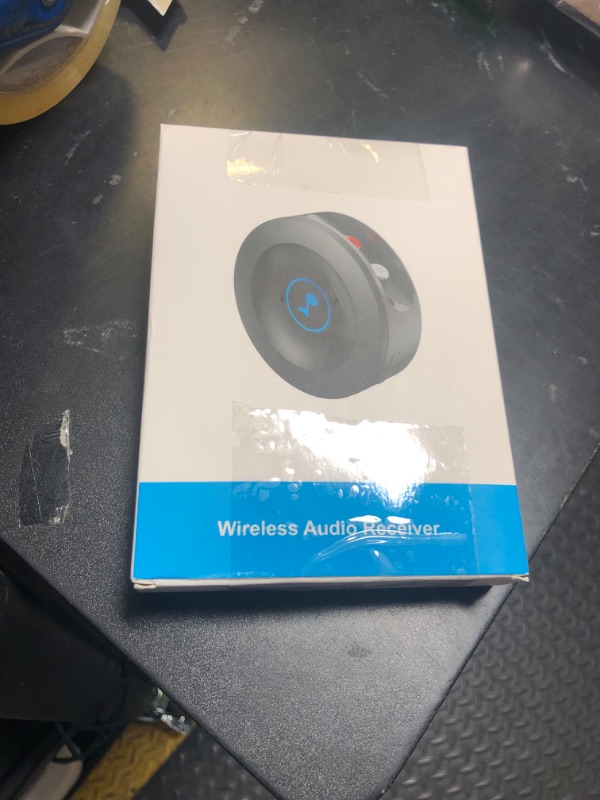 Photo 1 of Bluetooth 5.2 Receiver for Home Stereo AUX Adapter for HiFi Music Streaming, Wired Speakers, with AUX 3.5mm/RCA, Long Range,Low Latency and HD Audio