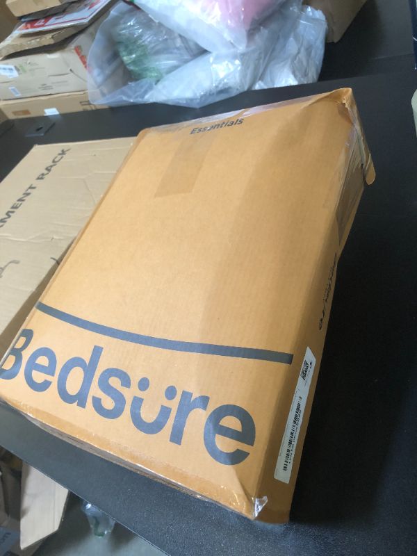 Photo 1 of Bedsure 100% Cotton Blanket King Size for Bed - Breathable and Lightweight, Soft Cozy Basket Woven Blanket for Summer, White, 108x90 inches
