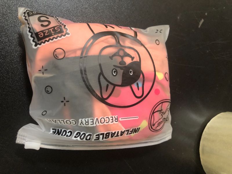 Photo 1 of Supet Inflatable Dog Cone Collar Alternative After Surgery, Doggie Neck Donut Collar Recovery ECollar for Post Surgery, Soft Dog Cone for Small Medium Puppies Cats
