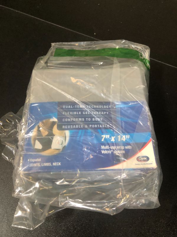 Photo 1 of Thera-Med Universal Pad, Cold Pack, Ice Pack for Ankles, Wrists, Elbows & Knees, Dual-Sided for Multi-Temperature Therapy